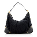 Gucci Gucci Canvas Jockey Medium Hobo (SHF-19499)