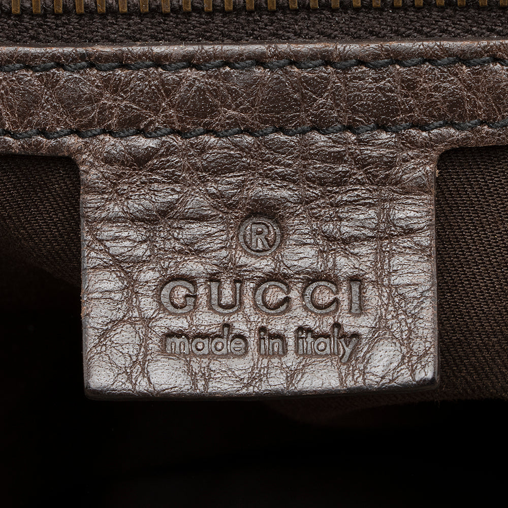 Gucci GG Canvas Jockey Medium Hobo (SHF-21770)