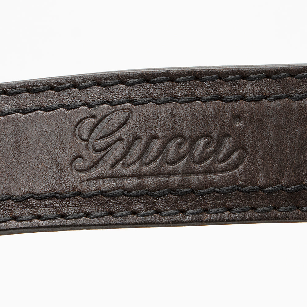 Gucci GG Canvas Jockey Medium Hobo (SHF-21770)
