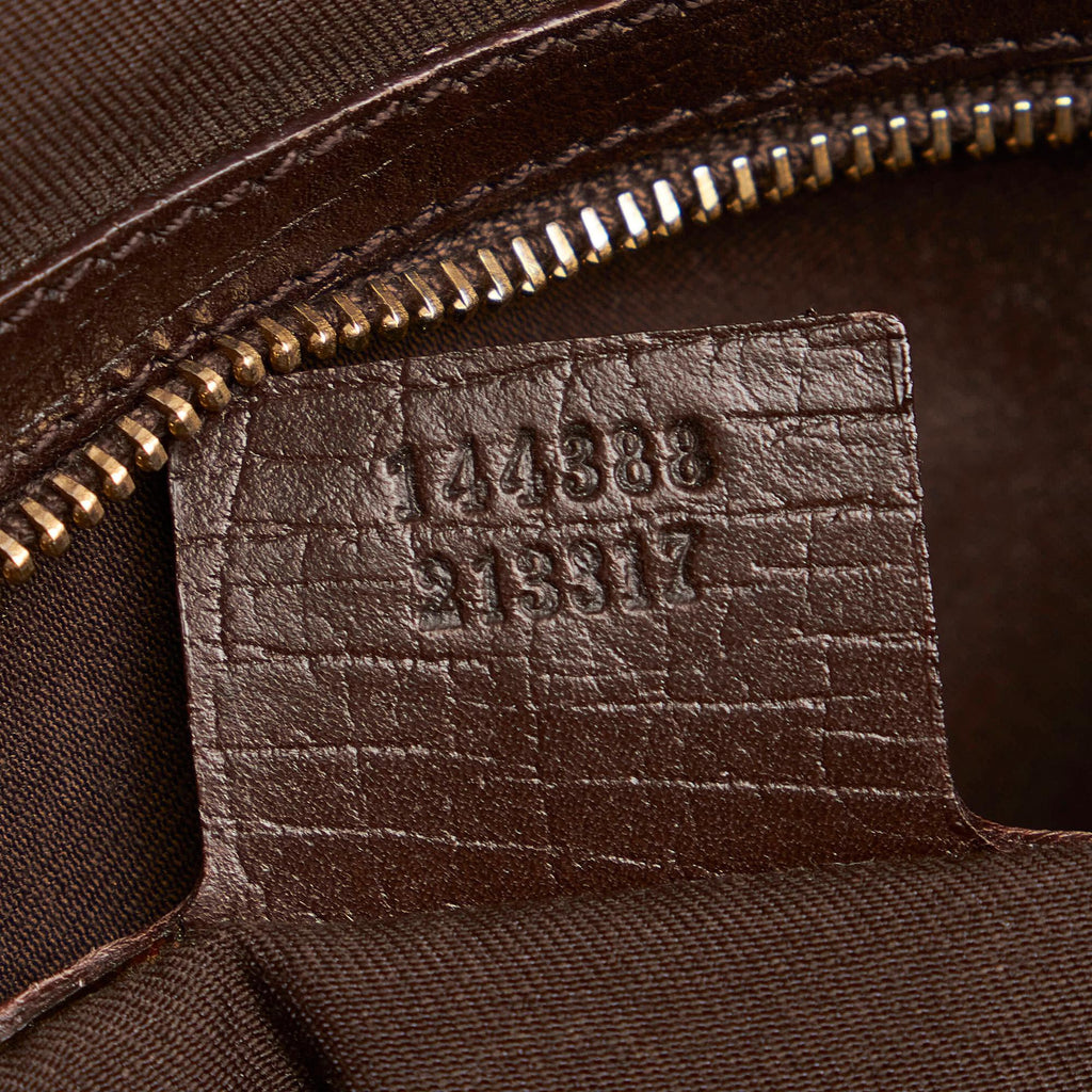 Gucci Gucci Canvas Jolicoeur Crossbody Bag (SHG-29452)