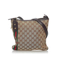 Gucci Gucci Canvas Jolicoeur Crossbody Bag (SHG-29452)