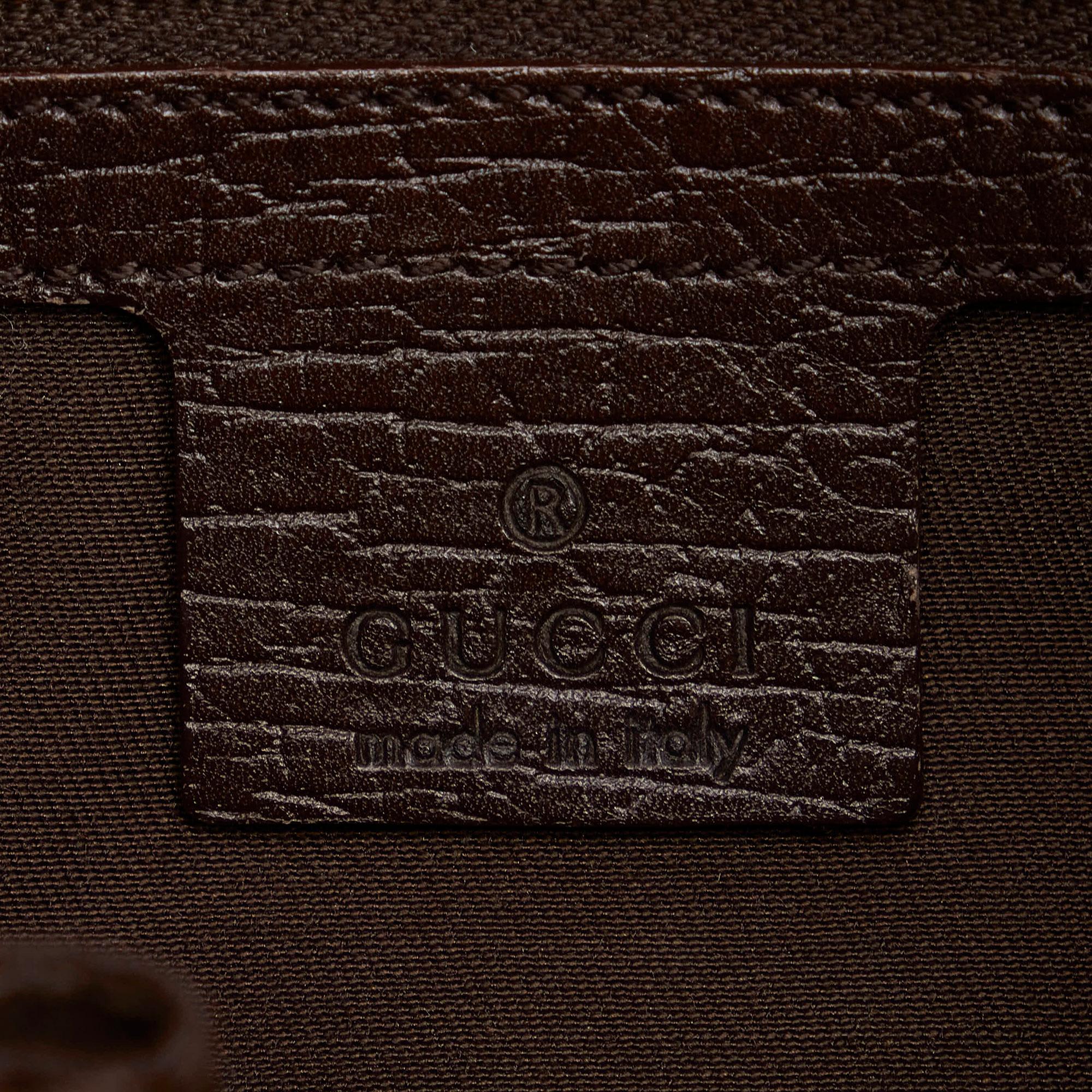 Gucci Gucci Canvas Jolicoeur Crossbody Bag (SHG-29452)