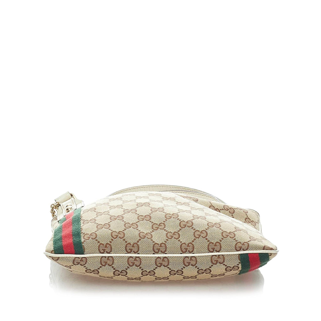 Gucci Gucci Canvas Jolicoeur Crossbody Bag (SHG-32953)