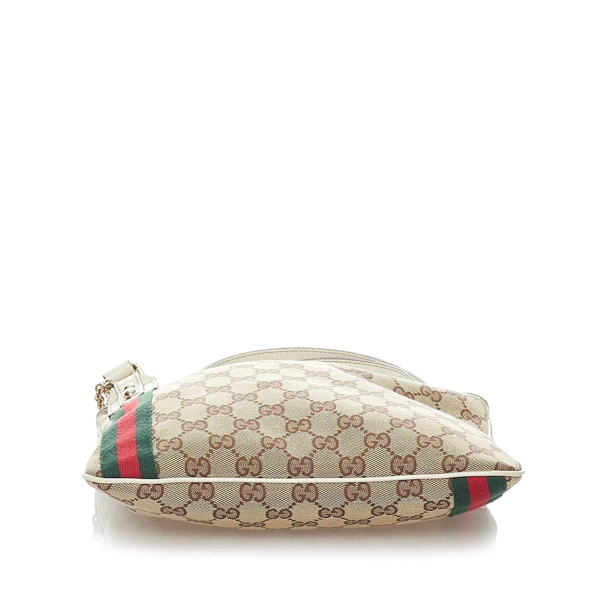 Gucci Gucci Canvas Jolicoeur Crossbody Bag (SHG-32953)