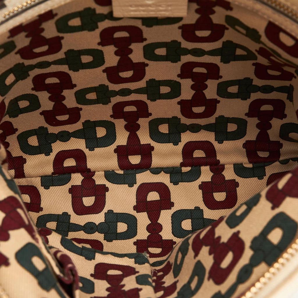 Gucci Gucci Canvas Jolicoeur Crossbody Bag (SHG-32953)