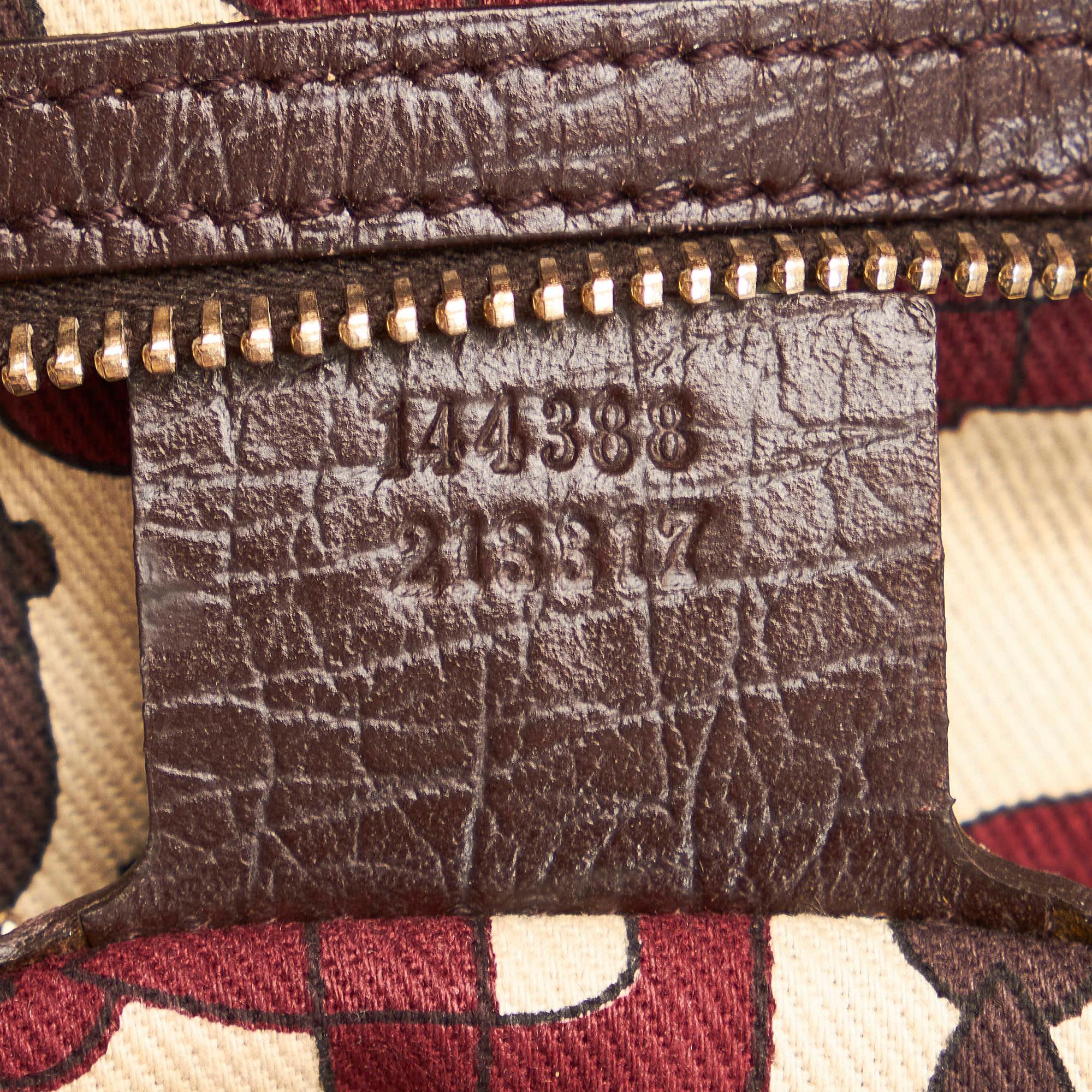 Gucci Gucci Canvas Jolicoeur Crossbody Bag (SHG-33077)