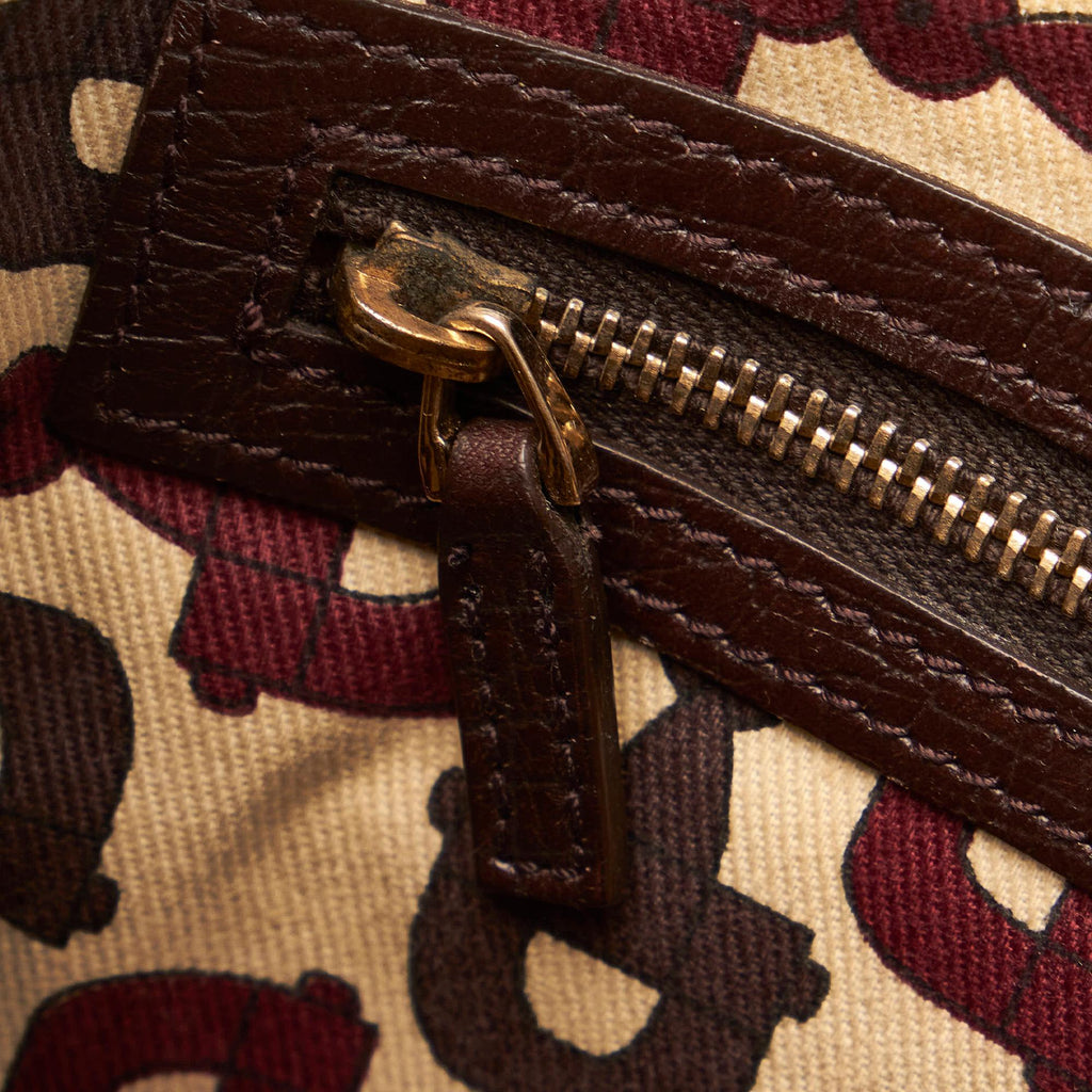 Gucci Gucci Canvas Jolicoeur Crossbody Bag (SHG-33077)