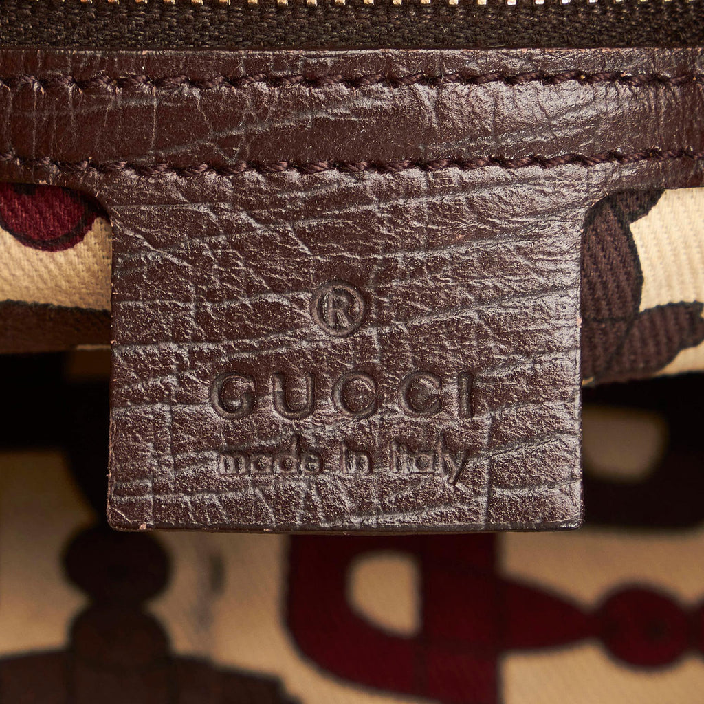 Gucci Gucci Canvas Jolicoeur Crossbody Bag (SHG-33077)