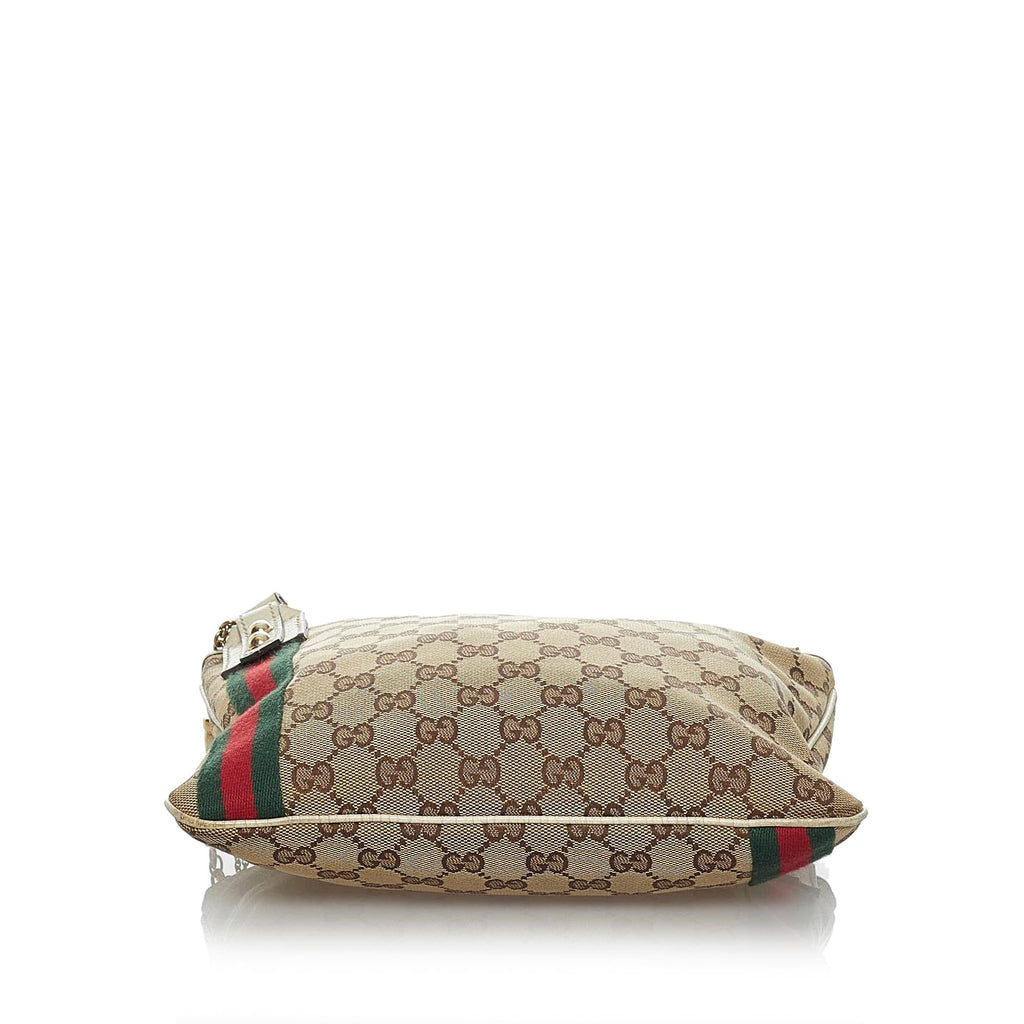 Gucci Gucci Canvas Jolicoeur Crossbody Bag (SHG-33826)