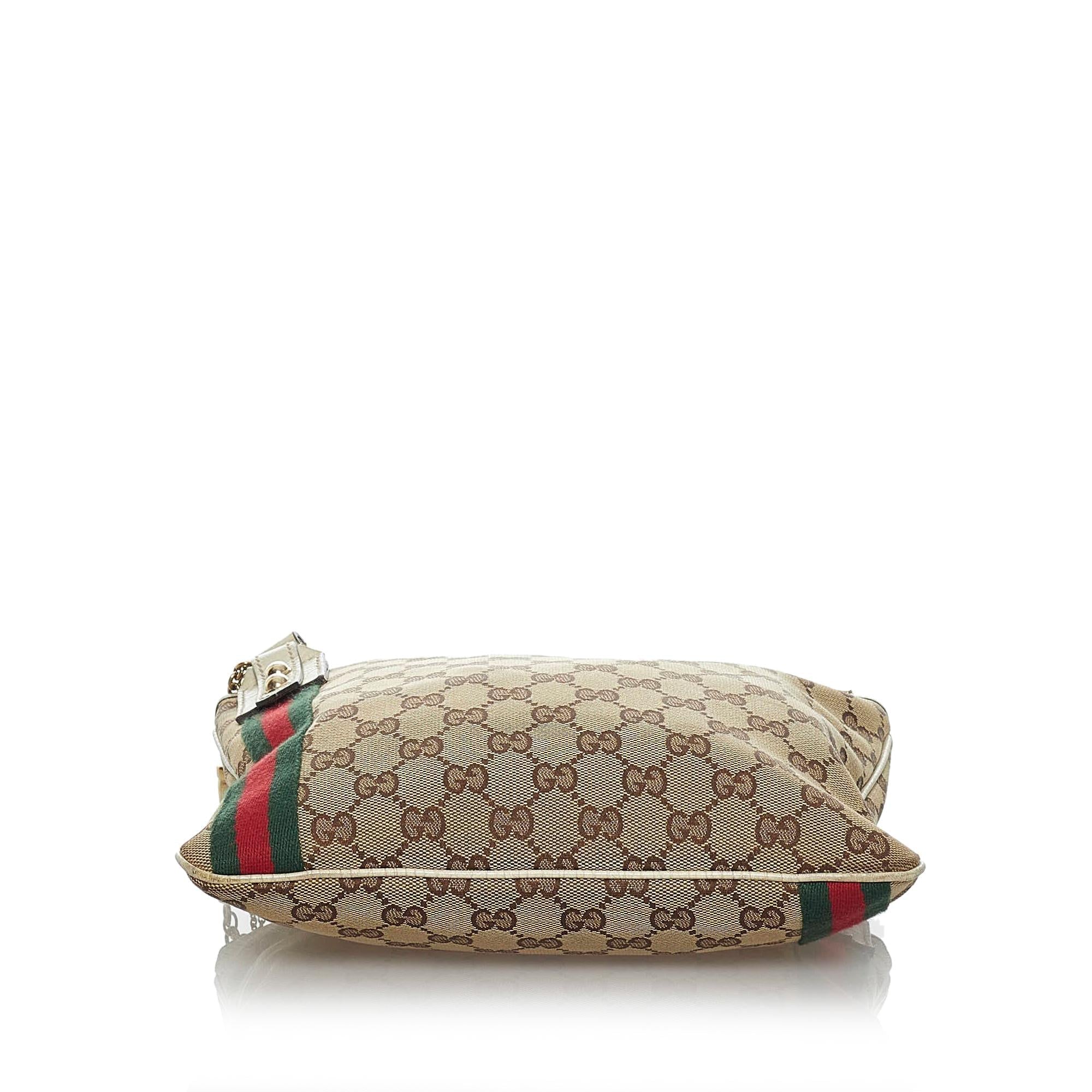 Gucci Gucci Canvas Jolicoeur Crossbody Bag (SHG-33826)