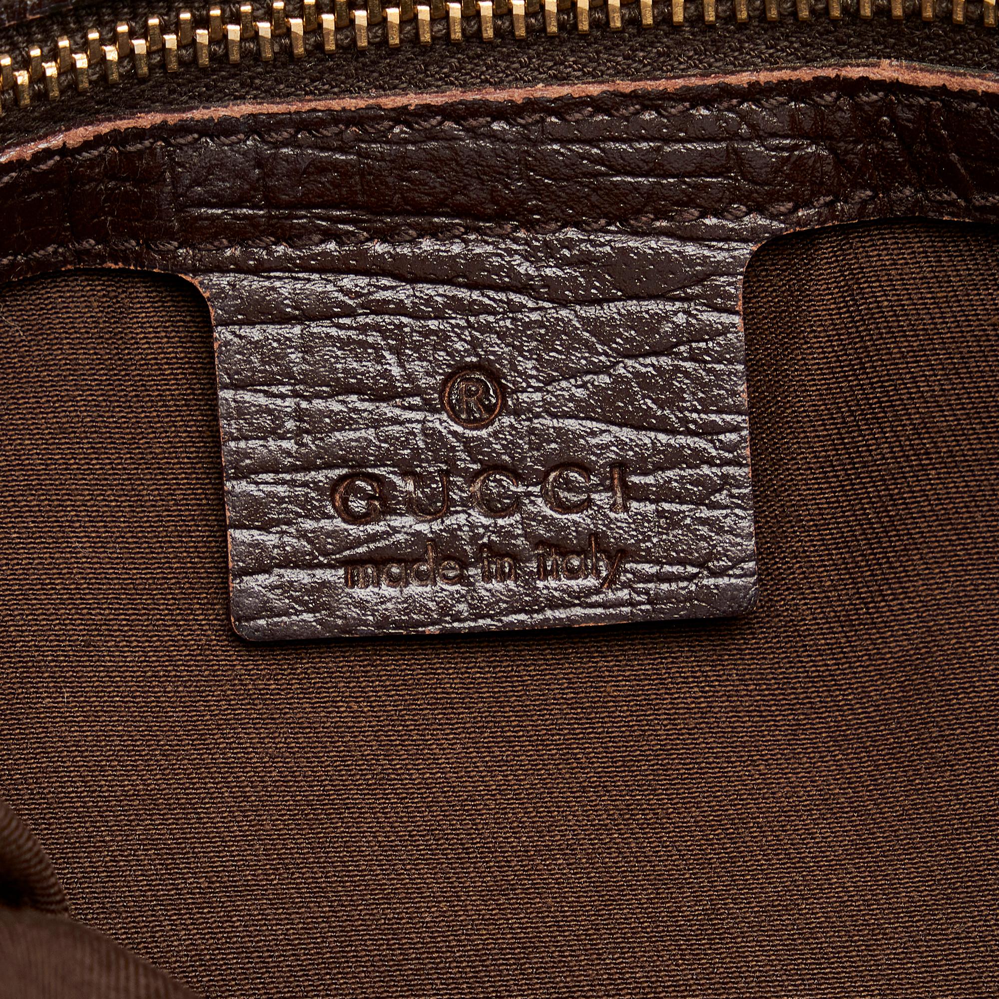 Gucci GG Canvas Jolicoeur Crossbody (SHG-0Pg20f)