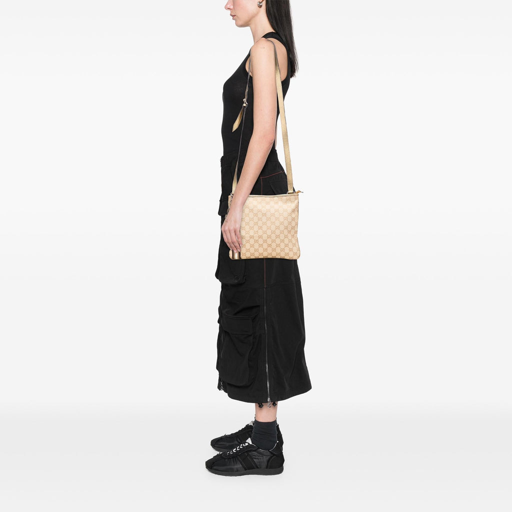 Gucci GG Canvas Jolicoeur Crossbody