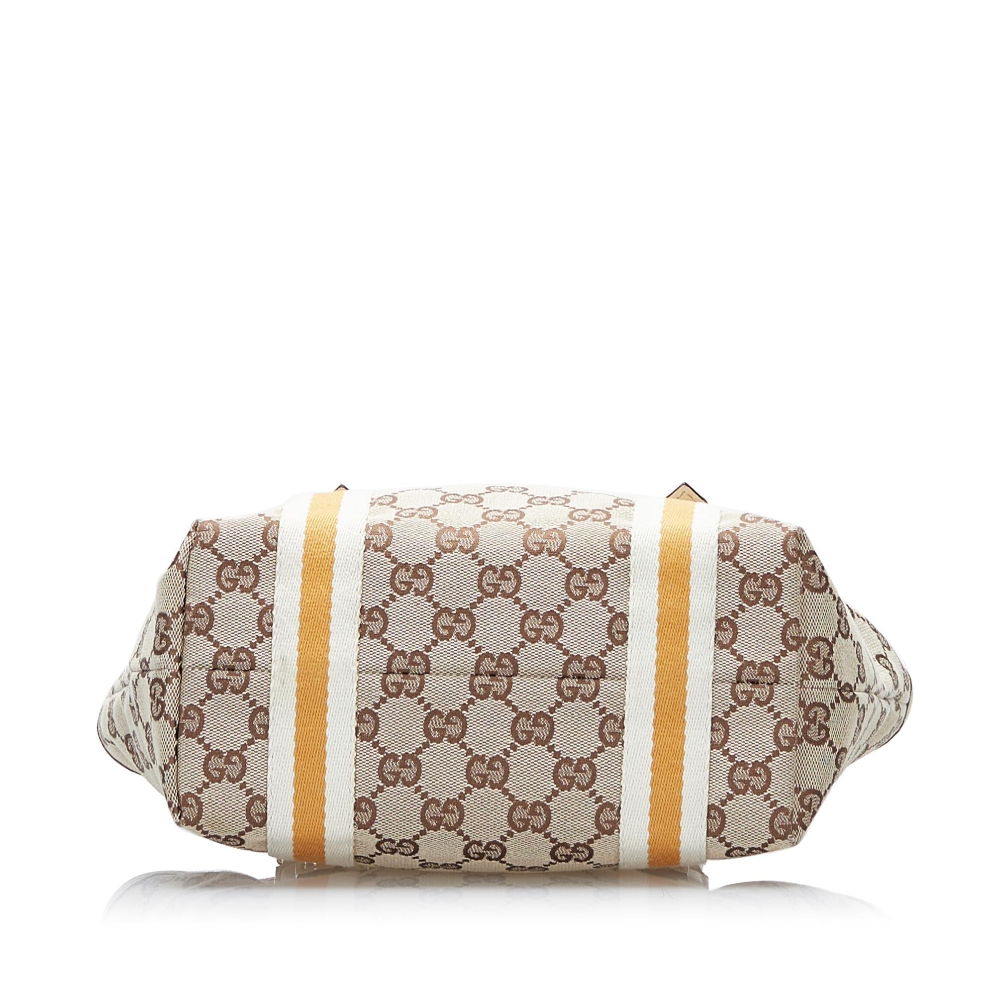 Gucci GG Canvas Jolicoeur Handbag (SHG-36791)