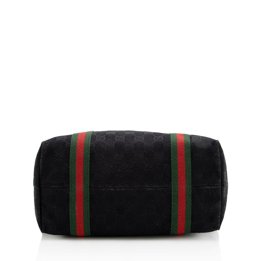 Gucci GG Canvas Jolicoeur Medium Tote (SHF-22011)