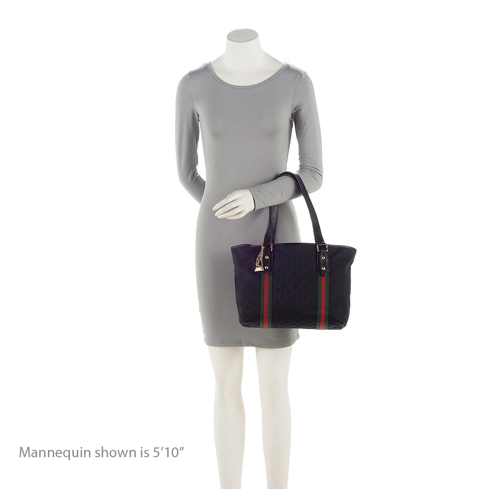 Gucci GG Canvas Jolicoeur Medium Tote (SHF-22011)