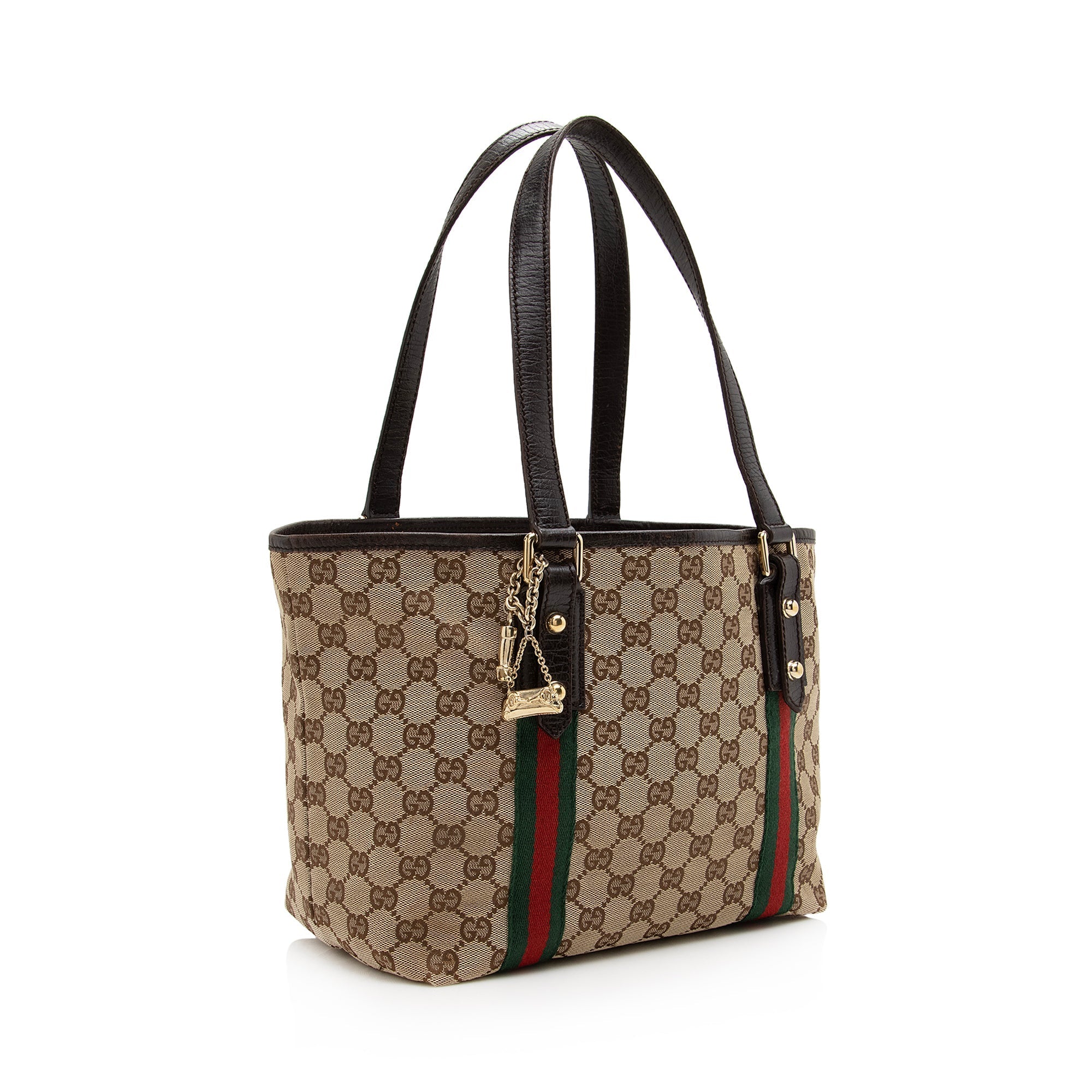 Gucci GG Canvas Jolicoeur Medium Tote (SHF-22938)