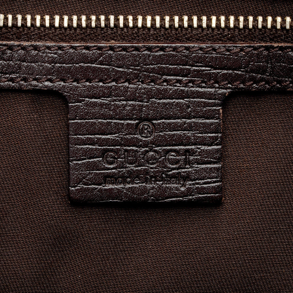 Gucci GG Canvas Jolicoeur Medium Tote (SHF-U5hUpD)