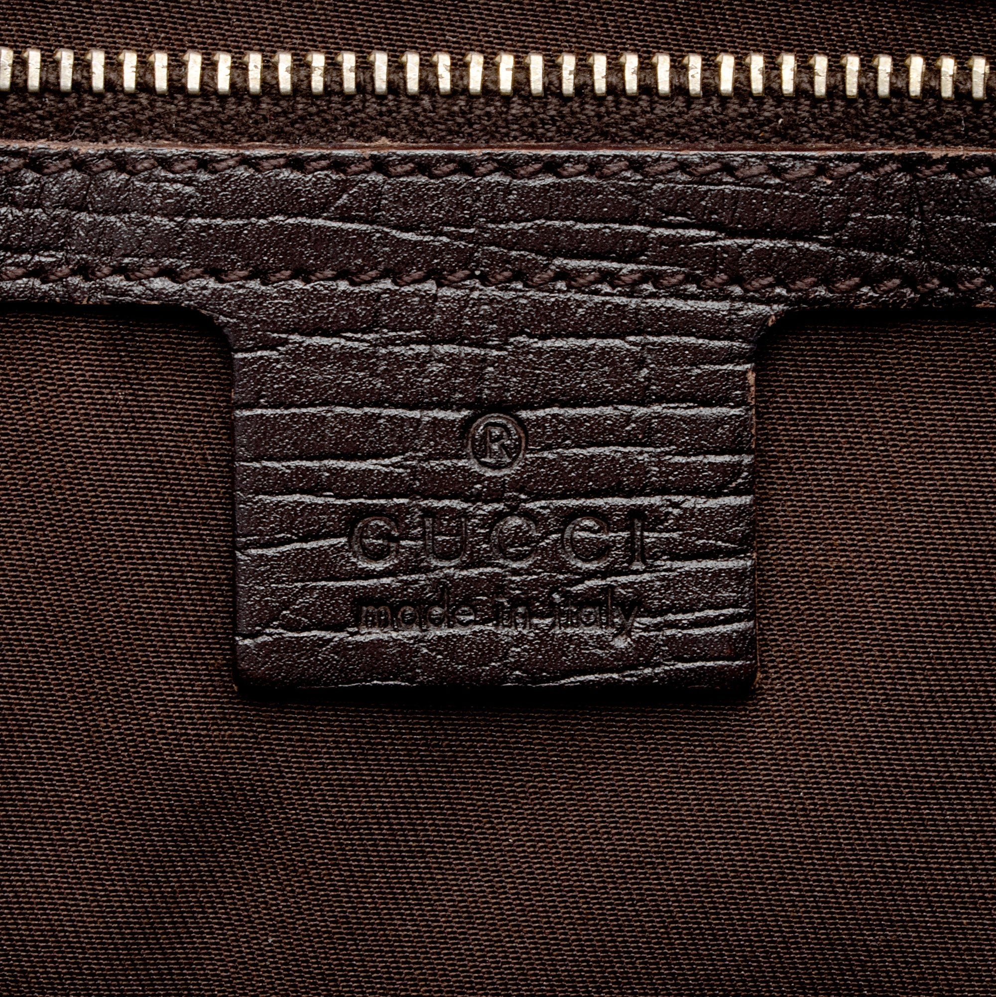 Gucci GG Canvas Jolicoeur Medium Tote (SHF-U5hUpD)