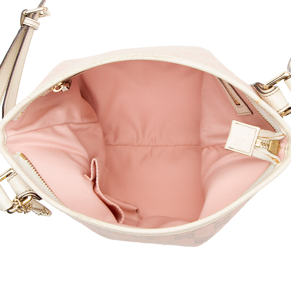 Gucci Gucci Canvas Jolicoeur Messenger Bag (SHF-20707)