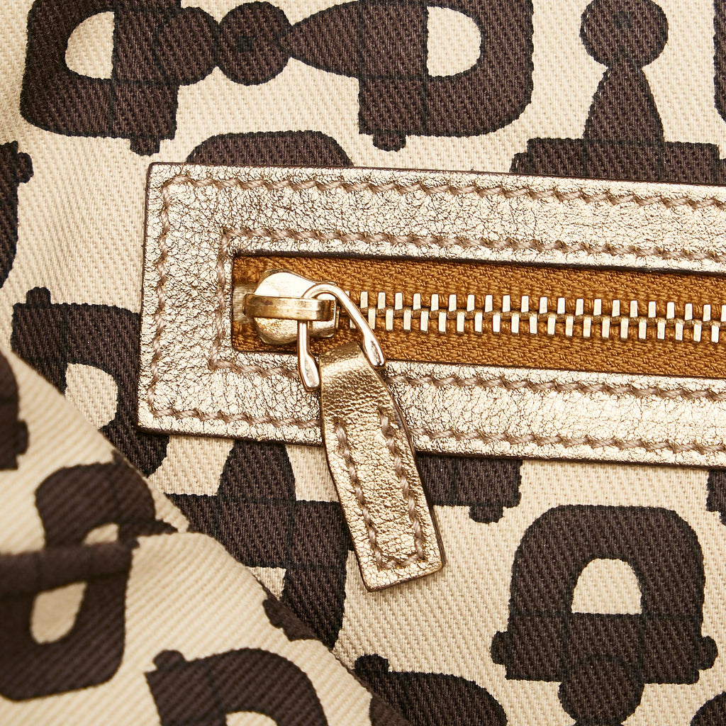 Gucci GG Canvas Jolicoeur Tote Bag (SHG-31269)
