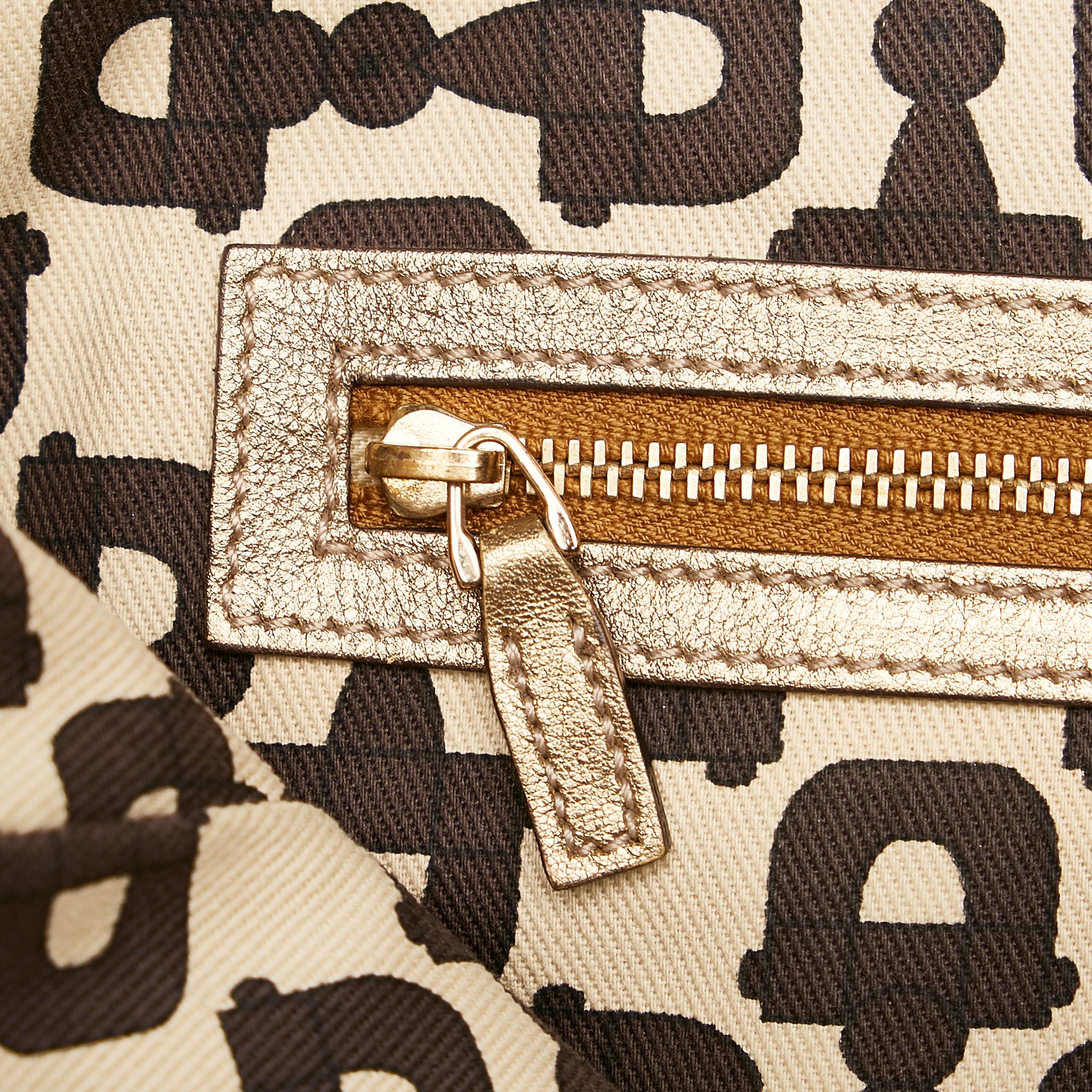 Gucci GG Canvas Jolicoeur Tote Bag (SHG-31269)