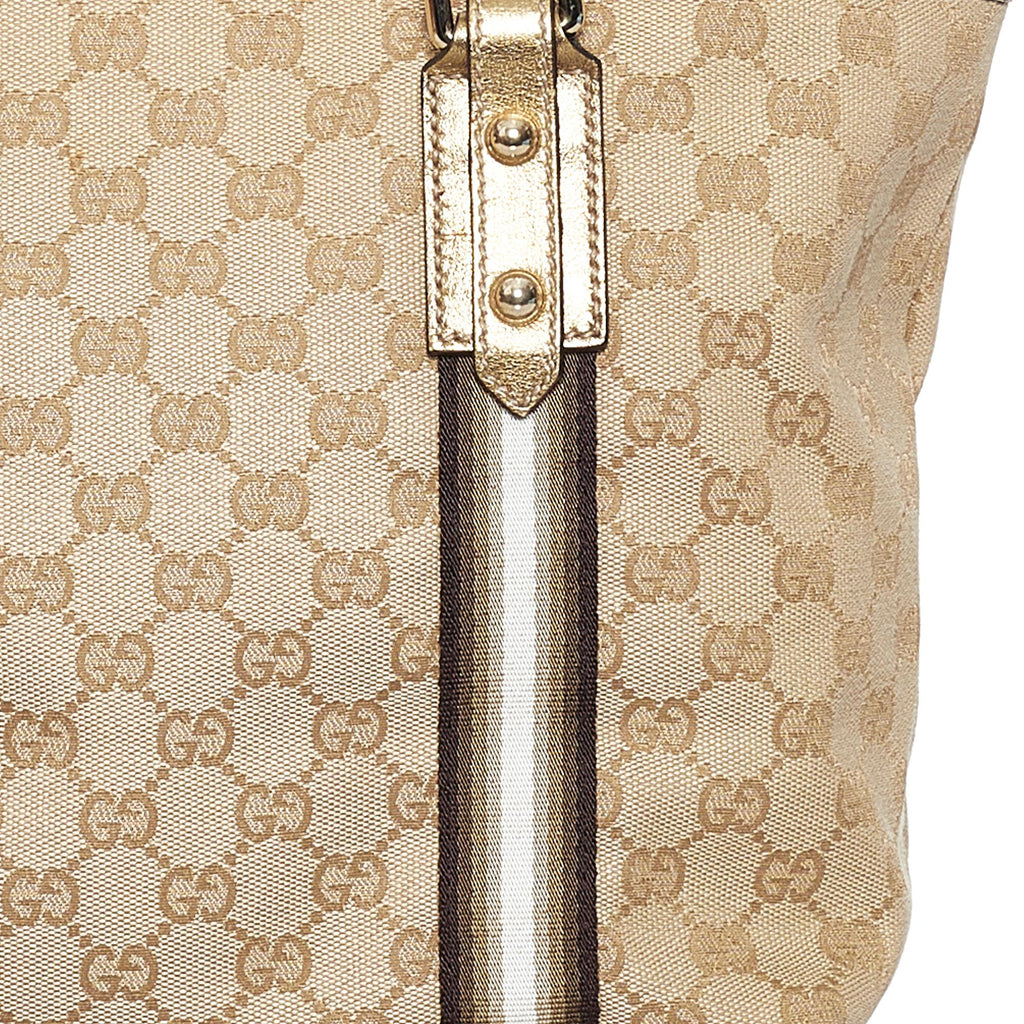 Gucci GG Canvas Jolicoeur Tote Bag (SHG-31269)