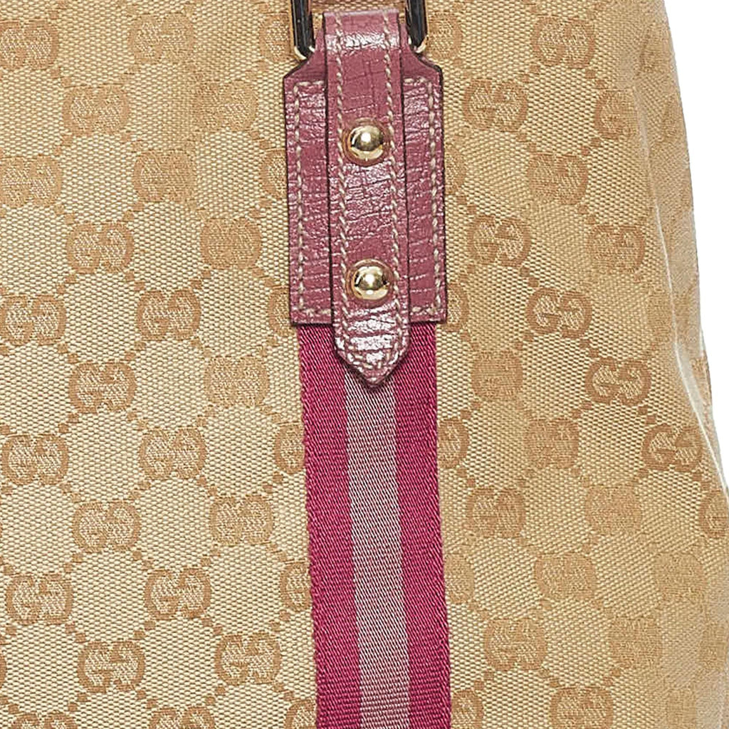 Gucci GG Canvas Jolicoeur Tote Bag (SHG-32320)