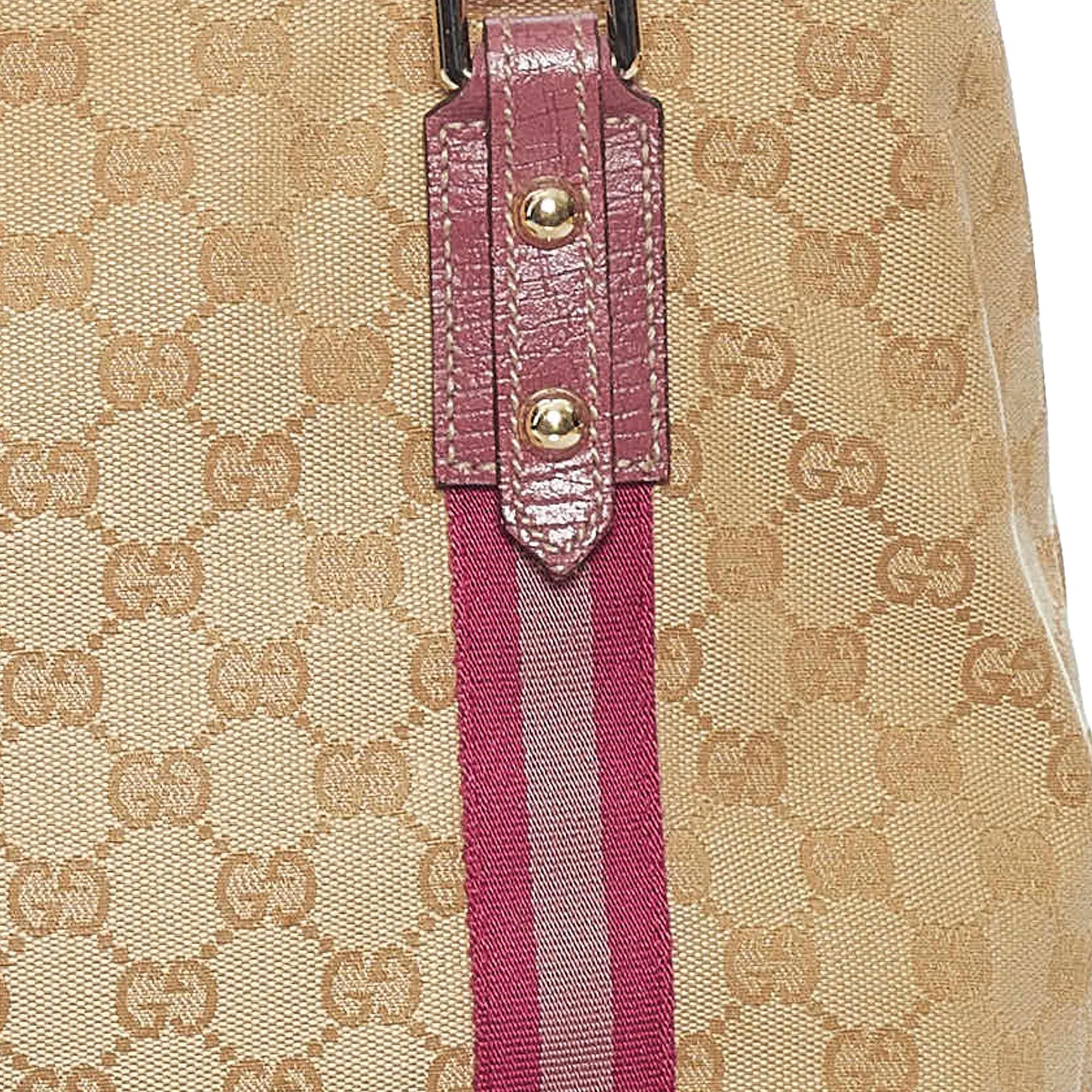 Gucci GG Canvas Jolicoeur Tote Bag (SHG-32320)