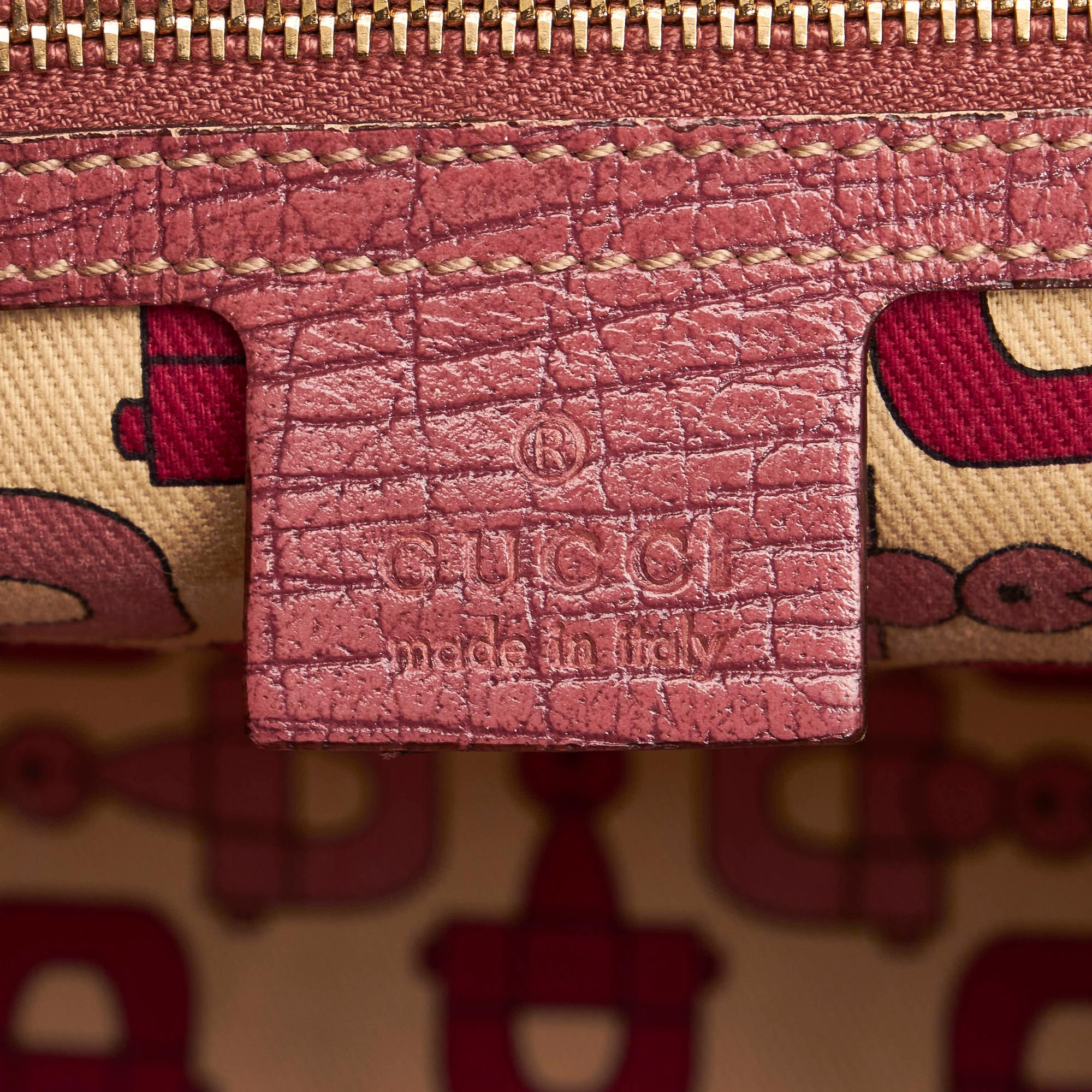 Gucci GG Canvas Jolicoeur Tote Bag (SHG-34727)