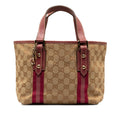 Gucci GG Canvas Jolicoeur Tote (SHG-5Q0OTS)