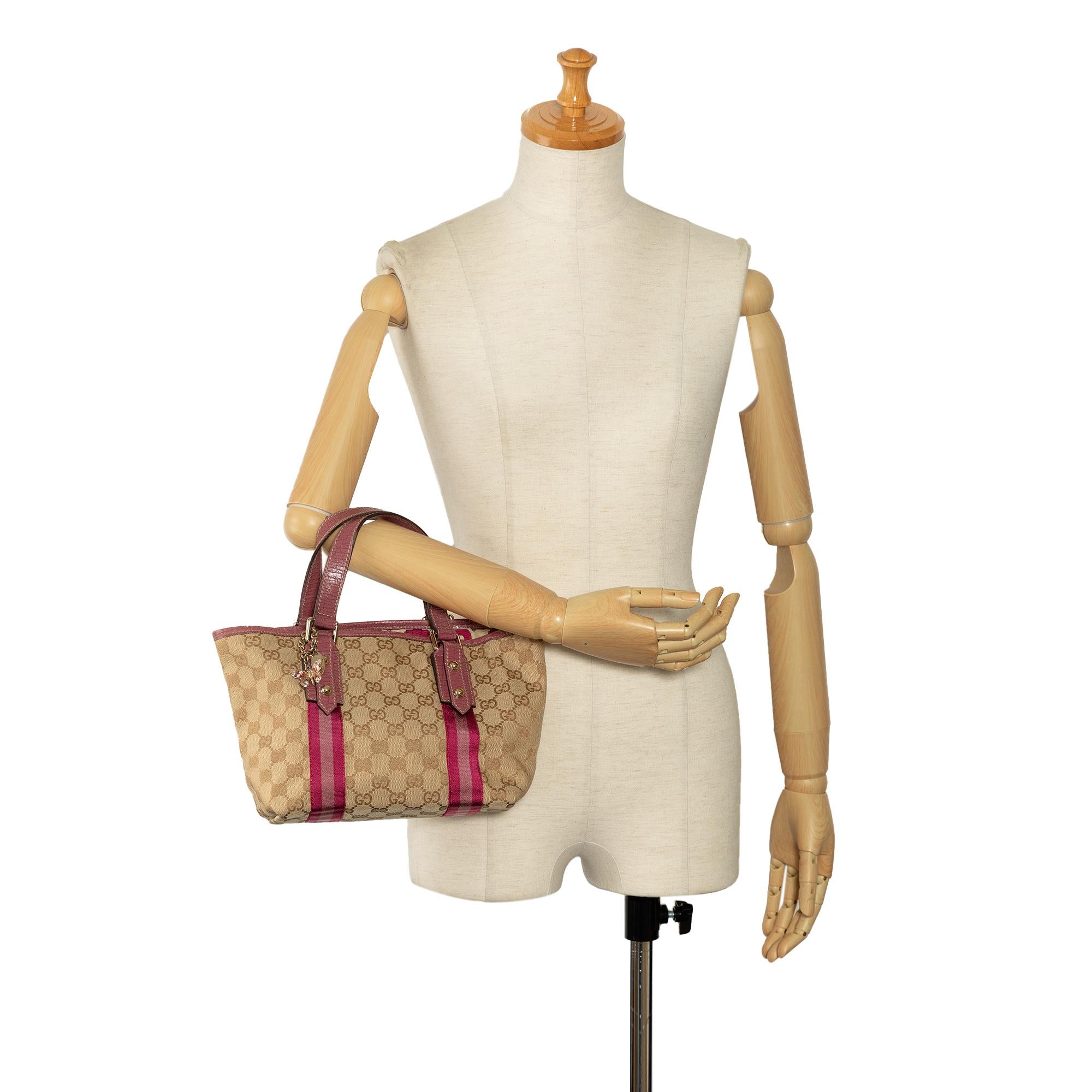 Gucci GG Canvas Jolicoeur Tote (SHG-5Q0OTS)