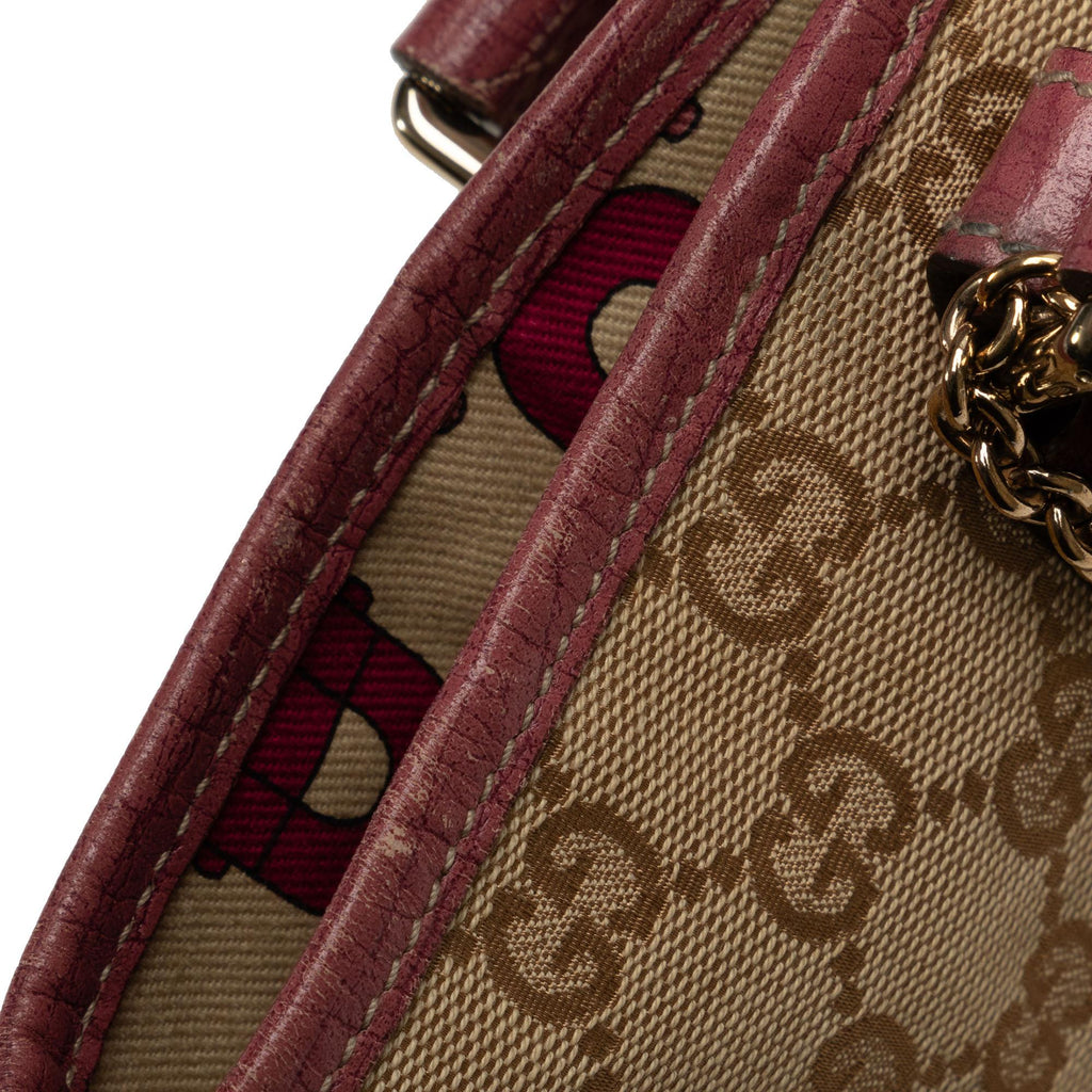 Gucci GG Canvas Jolicoeur Tote (SHG-1uVzBt)