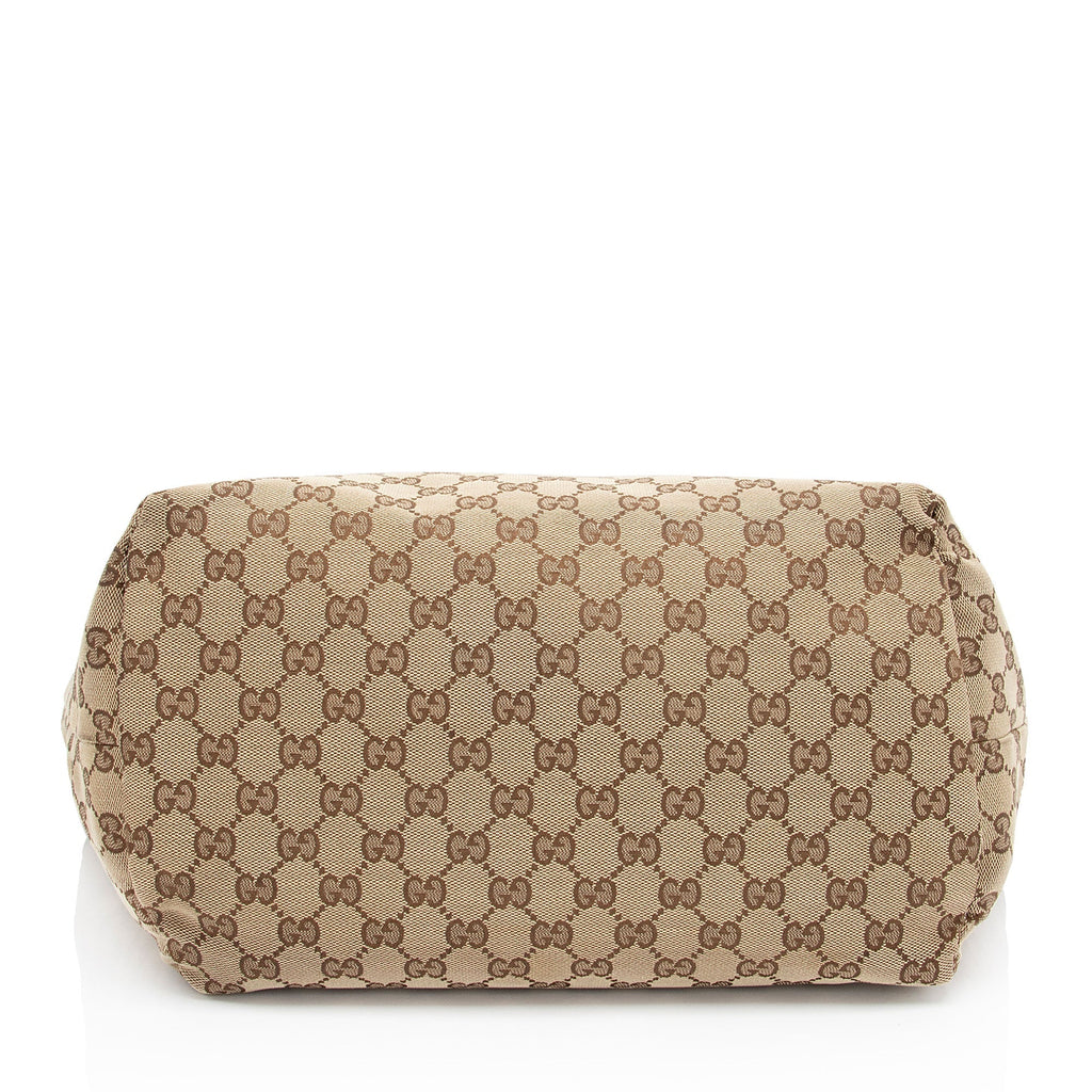 Gucci GG Canvas Jolie Tote (SHF-ts1Qcb)