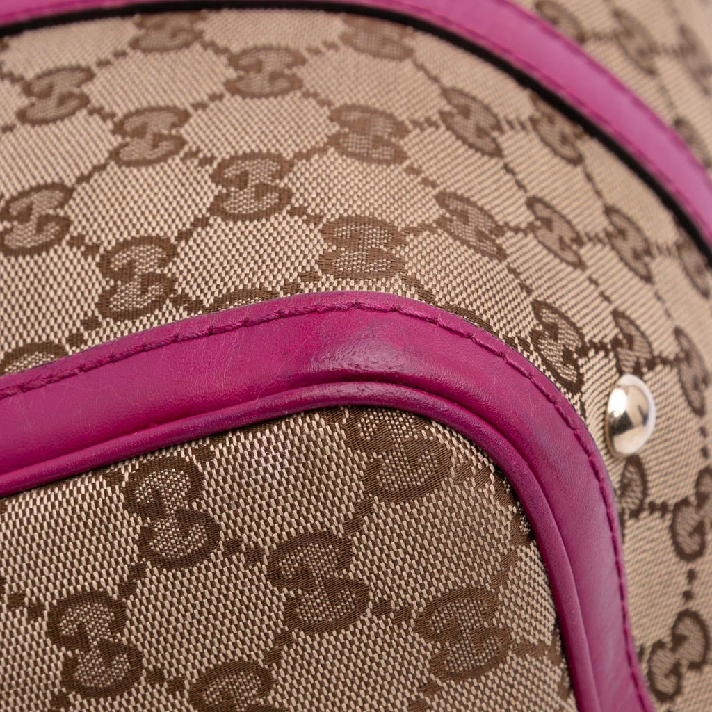 Gucci GG Canvas Joy Boston Bag