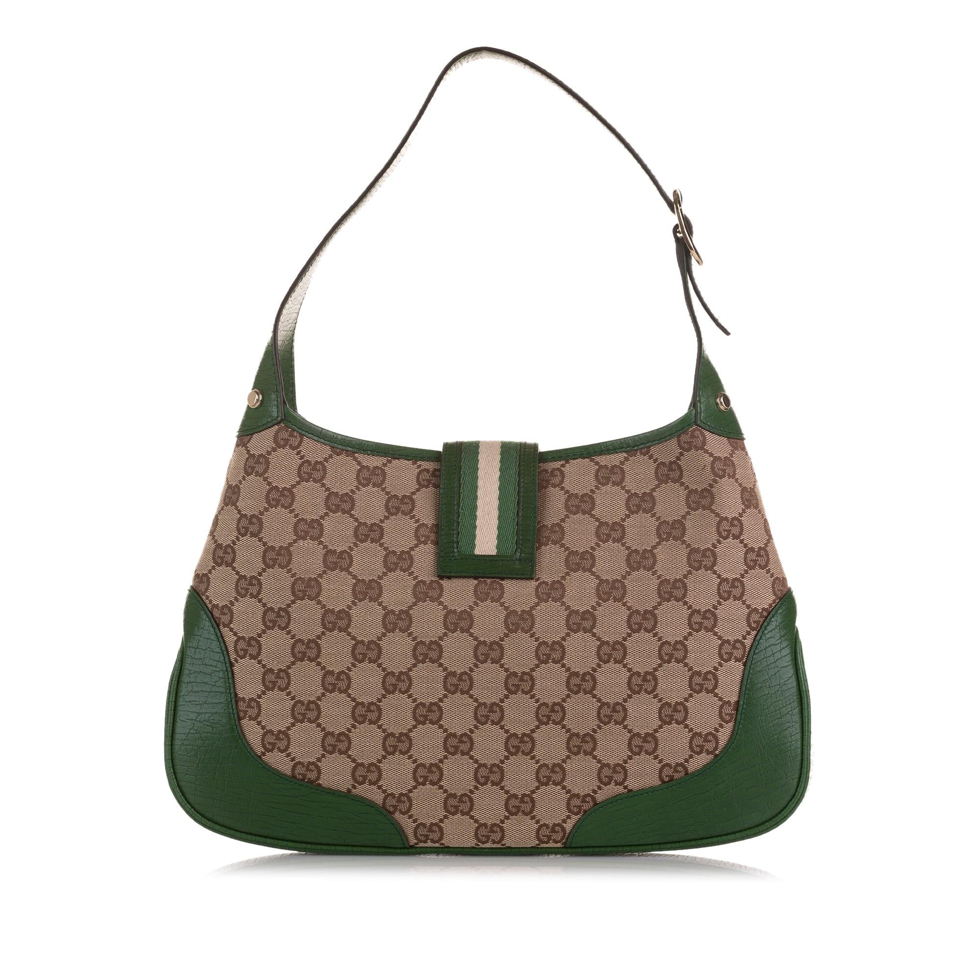 Gucci GG Canvas Junco Shoulder Bag (SHG-m2iTs8)