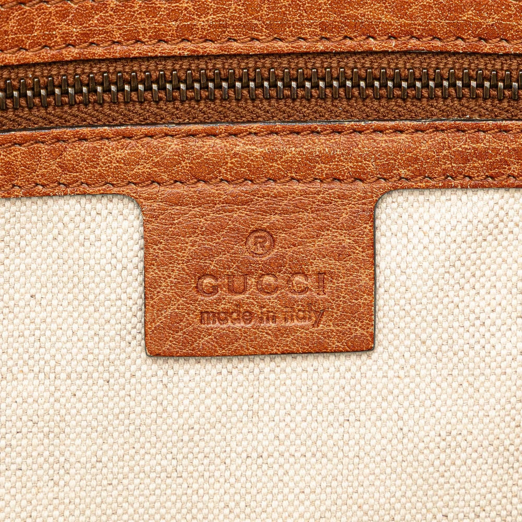 Gucci GG Canvas Laidback Crafty Handbag