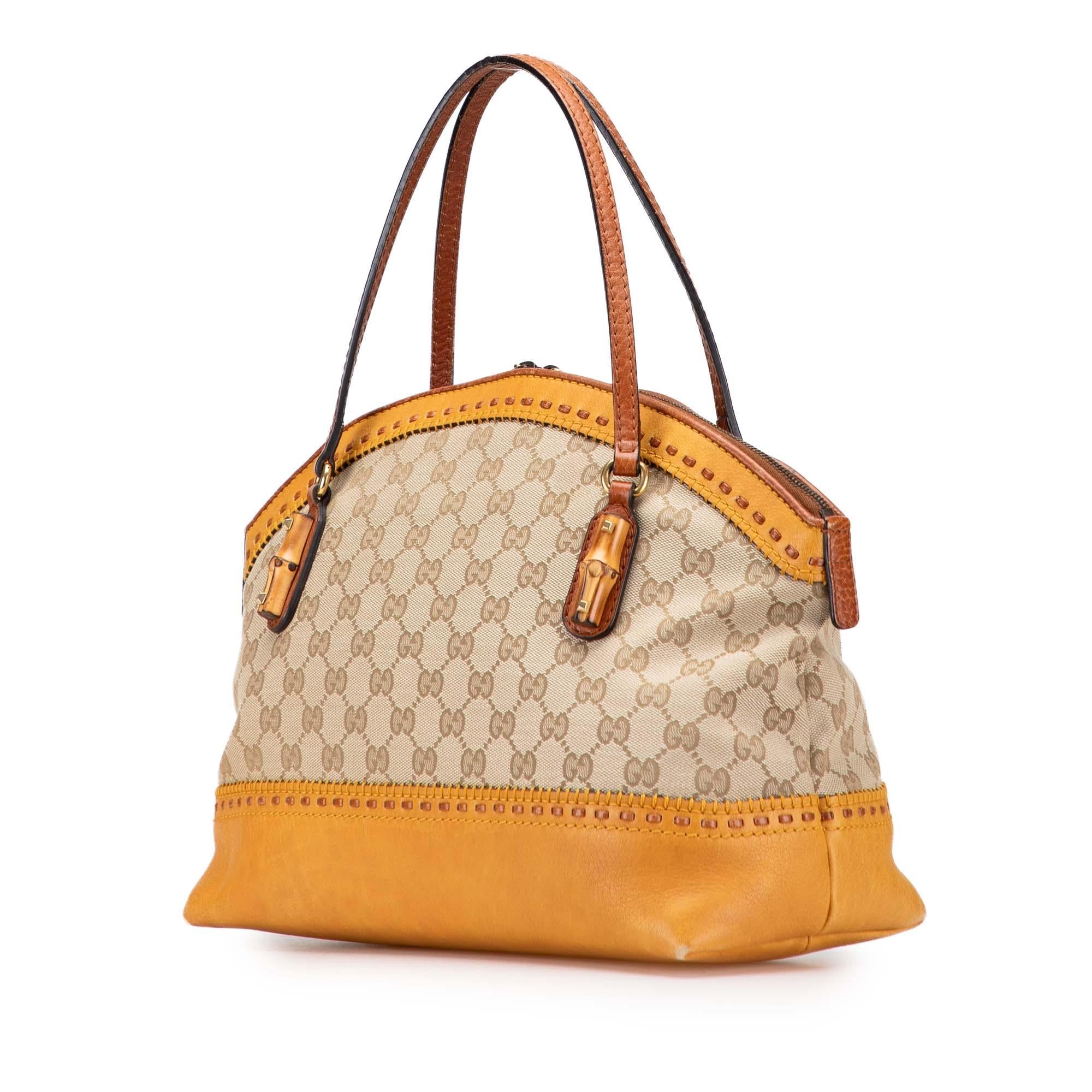 Gucci GG Canvas Laidback Crafty Handbag