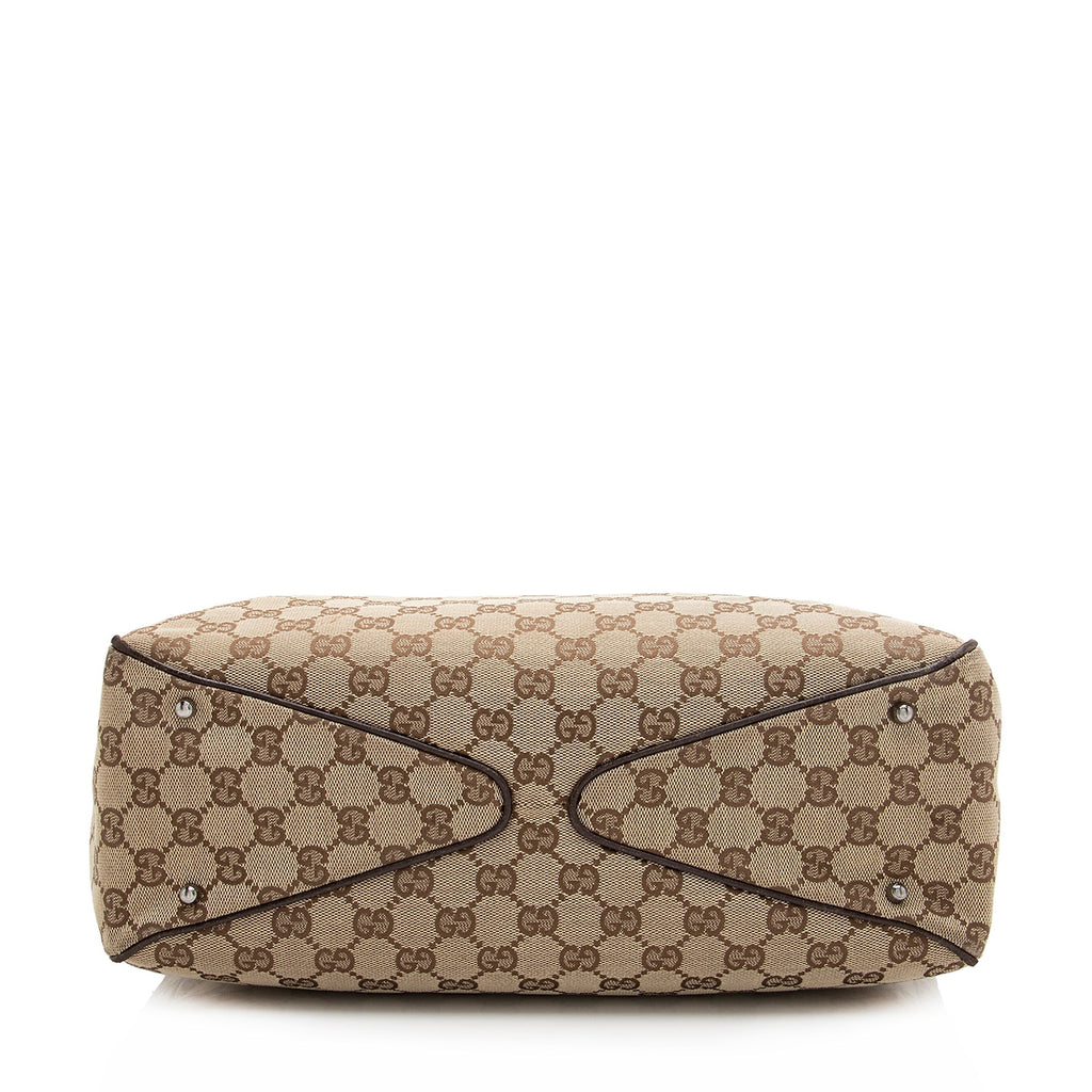 Gucci GG Canvas Ring Tote (SHF-22344)