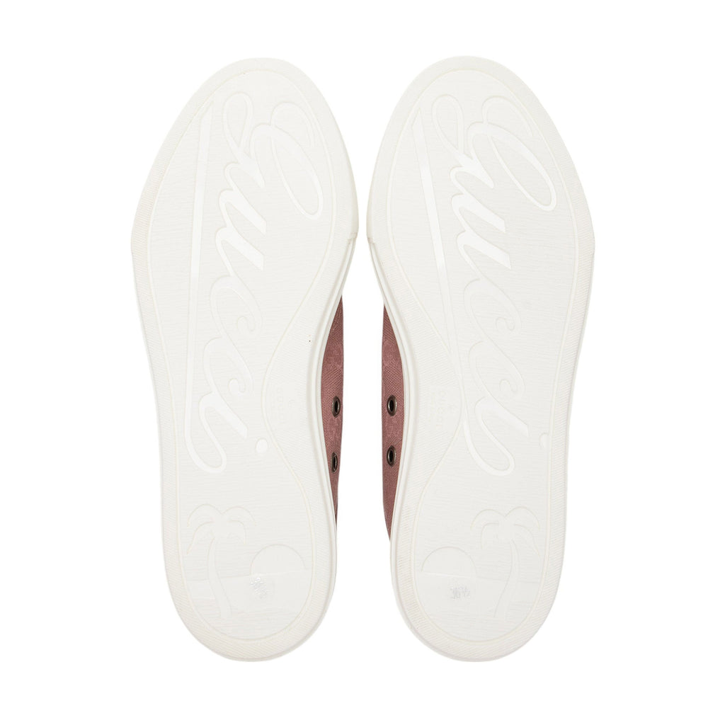 Gucci GG Canvas Leather Sneakers - Size 6.5 / 36.5 (SHF-rURJoF)
