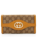 Gucci GG Canvas Leather Sukey Wallet (SHF-kBNDIb)