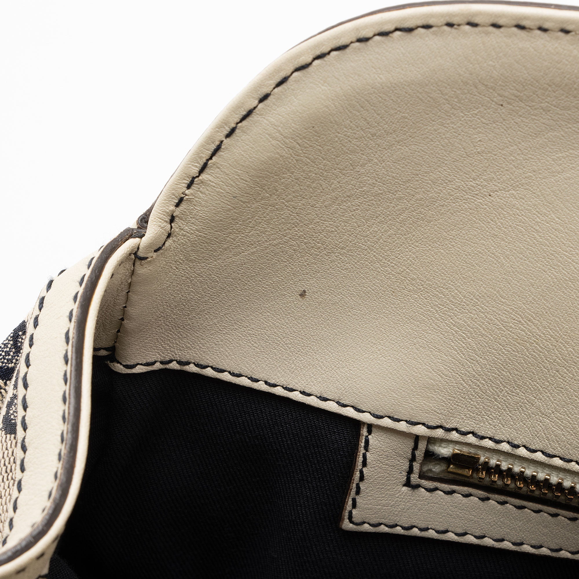 Gucci GG Canvas Leather Web Shoulder Bag (SHF-Syij4P)