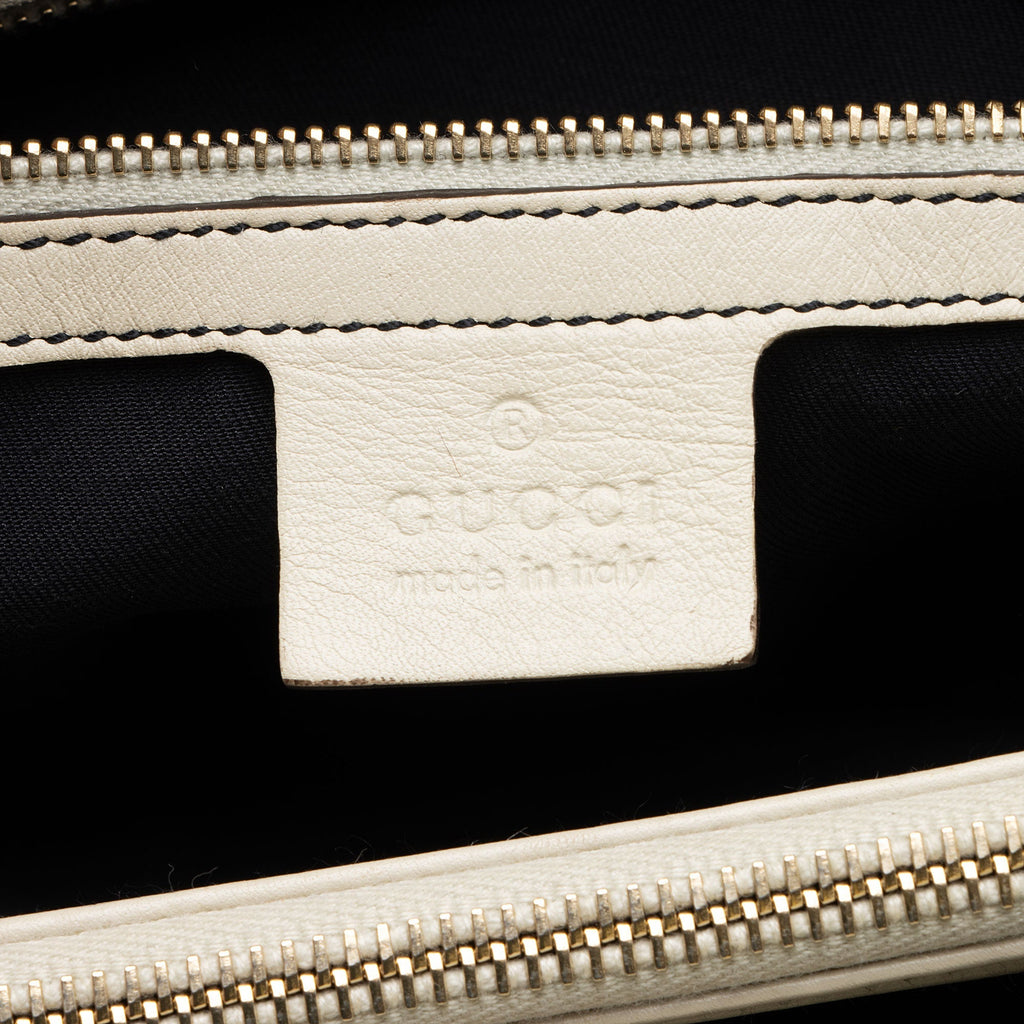 Gucci GG Canvas Leather Web Shoulder Bag (SHF-Syij4P)