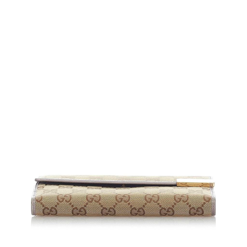Gucci Gucci Canvas Long Wallet (SHG-33229)