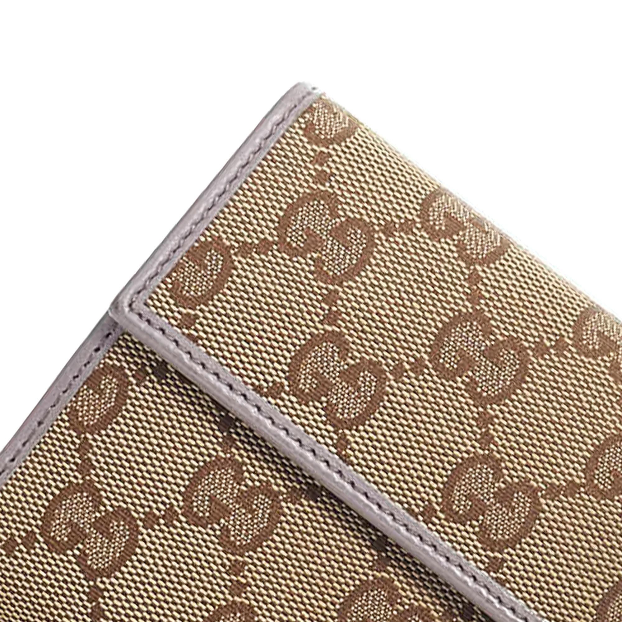 Gucci Gucci Canvas Long Wallet (SHG-33229)