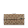 Gucci Gucci Canvas Long Wallet (SHG-33229)