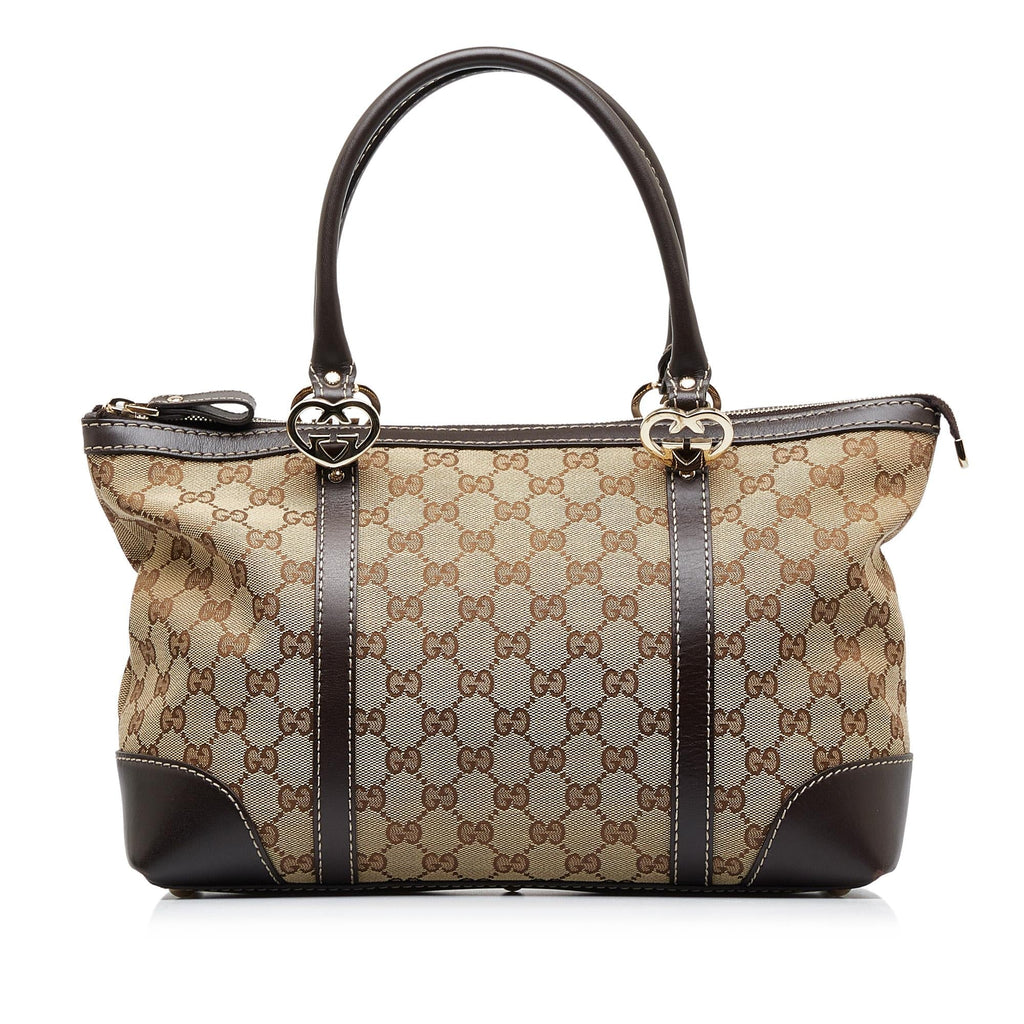 Gucci GG Canvas Lovely Tote Bag (SHG-opVphq)