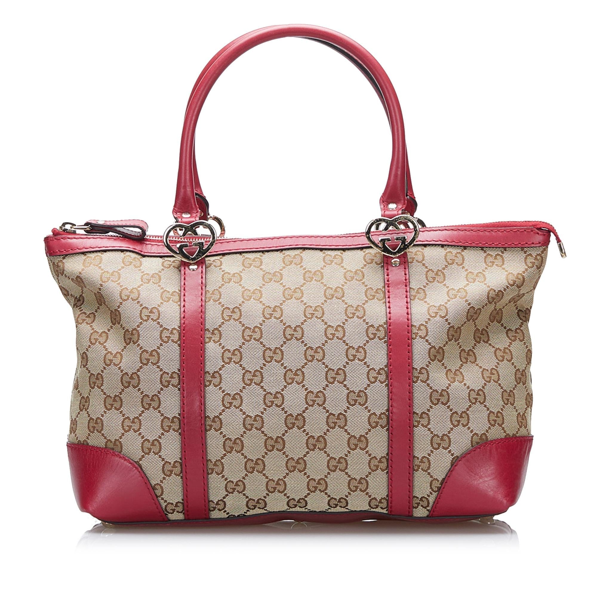 Gucci GG Canvas Lovely Tote (SHG-fugUcX)