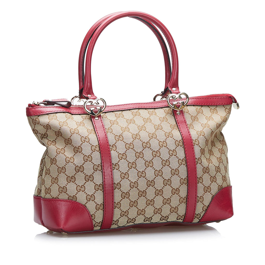 Gucci GG Canvas Lovely Tote (SHG-fugUcX)