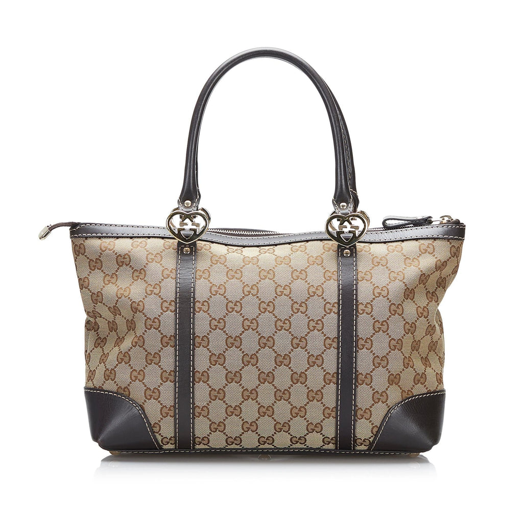 Gucci GG Canvas Lovely Tote (SHG-fLvgkB)