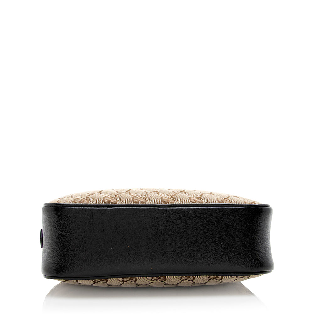 Gucci Gucci Canvas Gucci Marmont Small Shoulder Bag (SHF-18564)